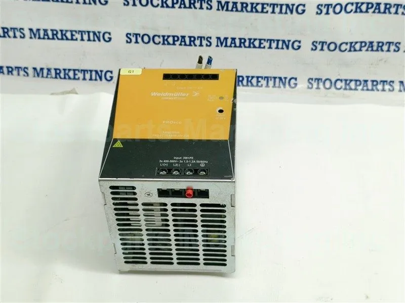 Блок питания Weidmuller PRO ECO3 480W 24V 20A DIN-Rail Power Supply 1469550000