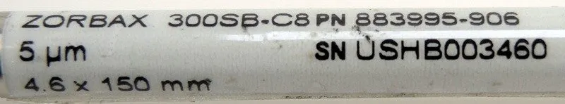 Хроматографическая колонка Agilent ZORBAX 300SB-C8 HPLC Column 2.1 x 50mm 3.5-Mi