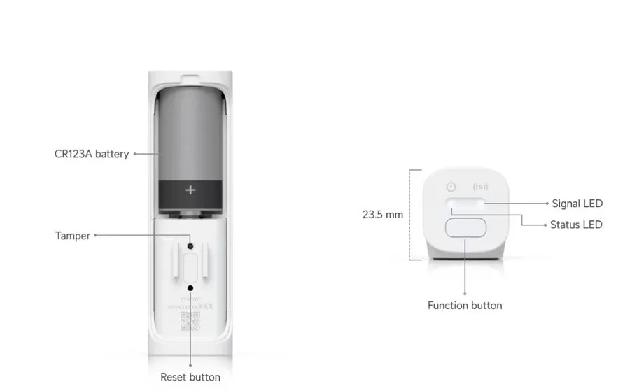 Коммутатор Ubiquiti UniFi Entry Sensor USL-Entry-3 Door Window SuperLink Protect — фото лота 1
