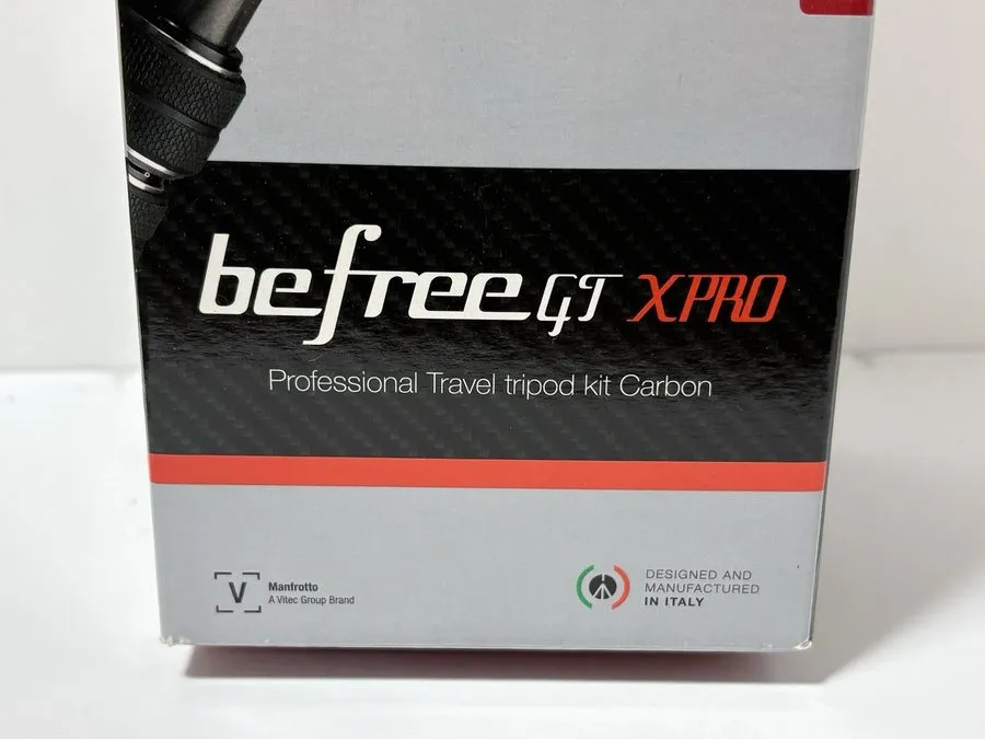 Оборудование видеонаблюдения Manfrotto Befree GT XPRO Carbon Fiber Tripod with 4 — фото лота 1