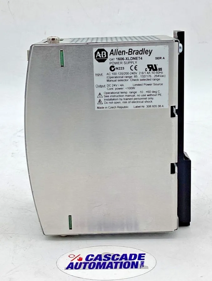 Блок питания Allen-Bradley 1606-XLDNET4 24VDC 4A 120W DeviceNet Power Supply DIN