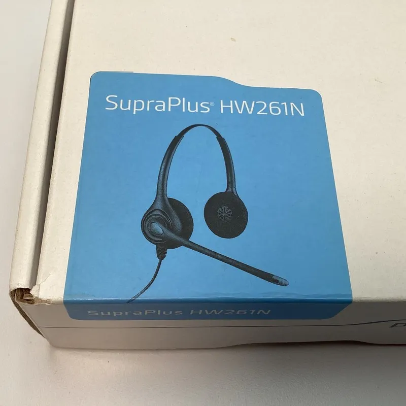 VoIP-шлюз Plantronics SupraPlus HW261N Binaural Noise-Canceling QD Headset