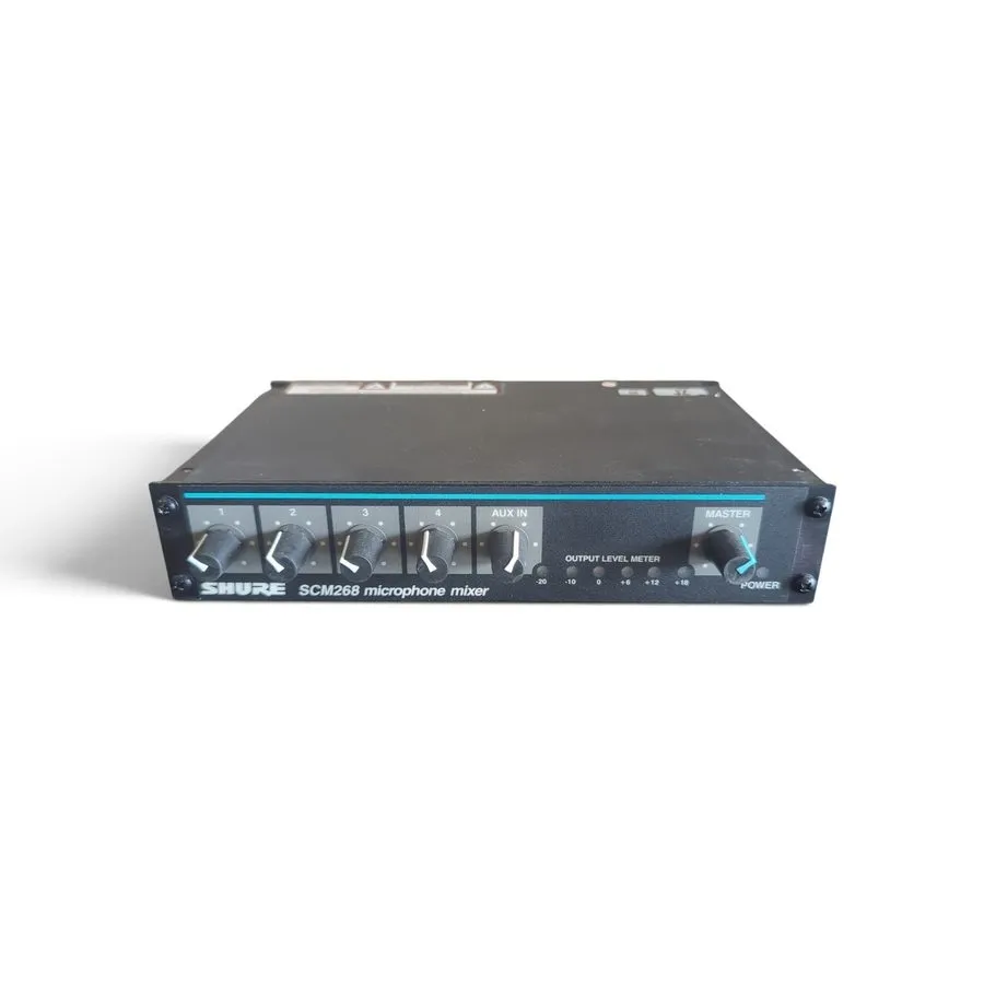 Микшерный пульт Shure SCM268 4 Channel Microphone Mixer Black