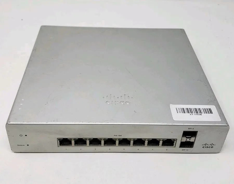 Коммутатор Cisco Meraki MS220-8P Cloud Managed Switch 8-Port Gigabit PoE 8x 1GbE