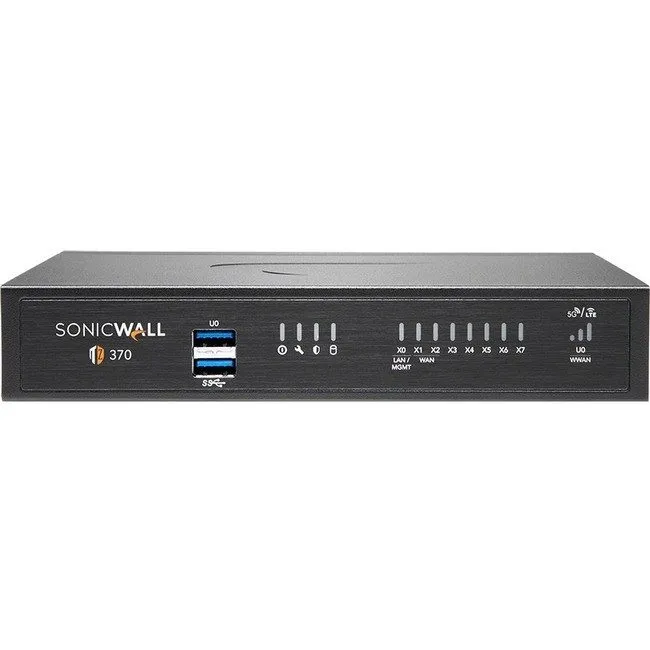Межсетевой экран SonicWALL TZ370 High Availability Firewall Appliance 02-SSC-644