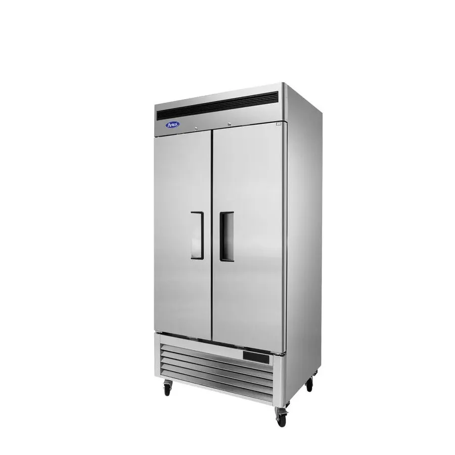 Холодильный шкаф Atosa MBF8506GR 28.5 Cu.ft Double Door Bottom Mount Reach-In Re — фото лота 2