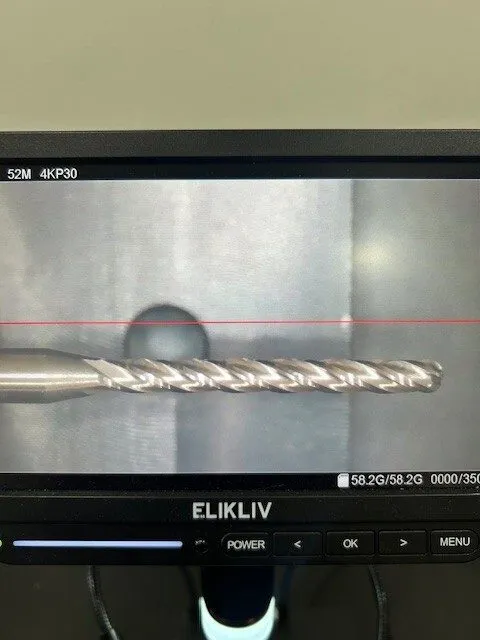 Режущий инструмент Microcut LF4078LB .078" 4 Flute Long Shank Carbide Ball Endmi — фото лота 2