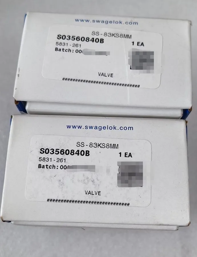 Клапан Swagelok SS-83KS8MM SS 3-Piece High Pressure Ball Valve FNSP — фото лота 1