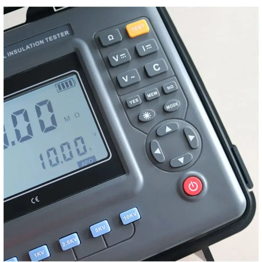 Тестер ES3045 5KV 10Tohm Digital High Voltage Insulation Resistance Tester Megoh