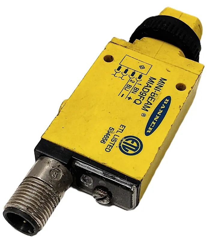 Фотоэлектрический датчик Banner MIAD9FQ, 34626, High-Performance Photoelectric G
