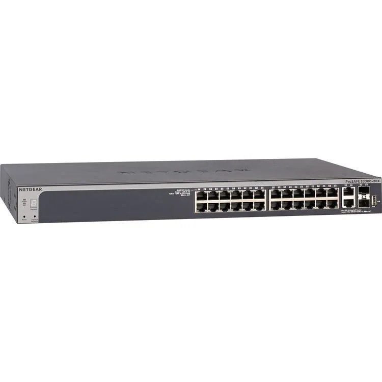 Коммутатор NETGEAR GS728TX ProSAFE S3300-28X 28-Port Smart Managed Gigabit Switc