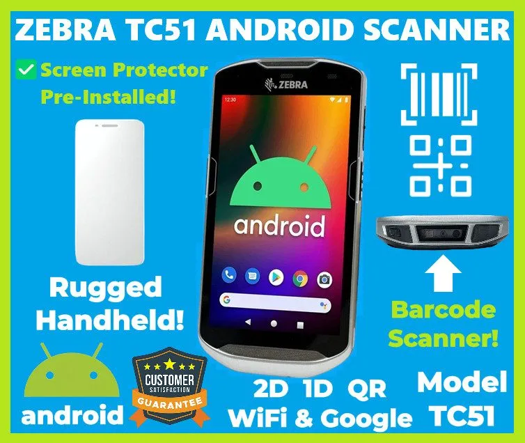 Терминал сбора данных Zebra TC22 Wireless Inventory Handheld, Android 14, 2D/1D/