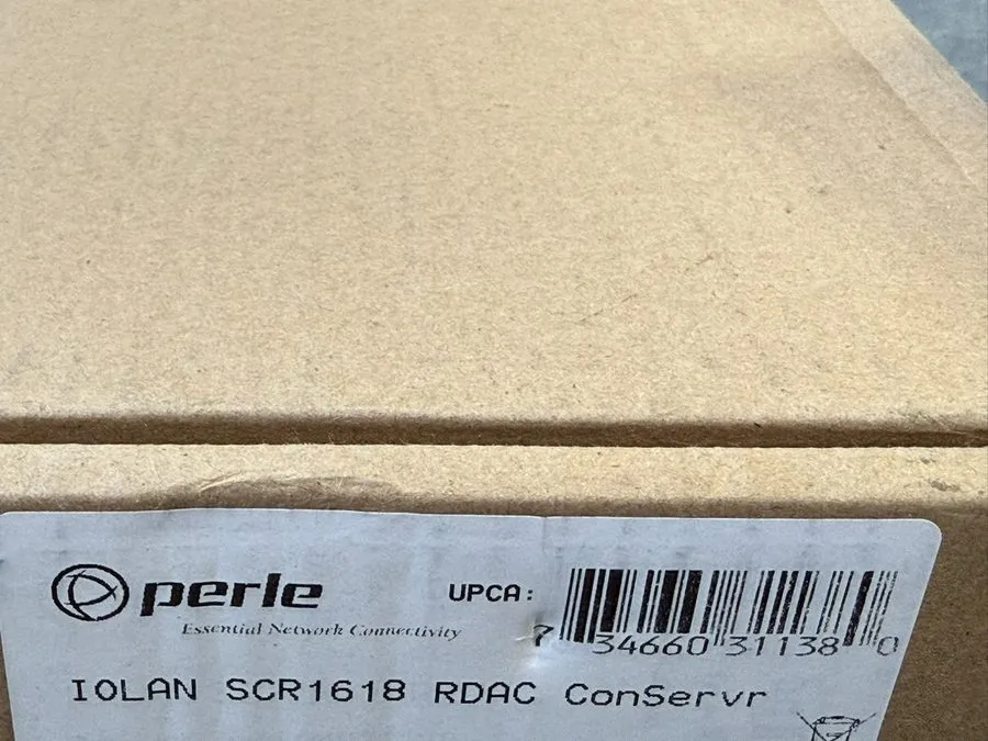 Сервер 04031138 Perle IOLAN SCR1618 RDAC Secure Console Server 16x RS232 RJ45 Ro
