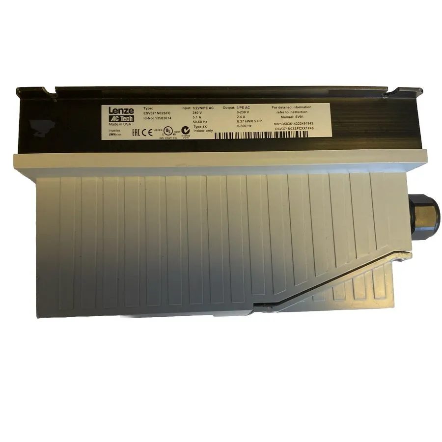 Частотный преобразователь Lenze AC Tech SMVector Frequency Converter (VFD Drive  — фото лота 2