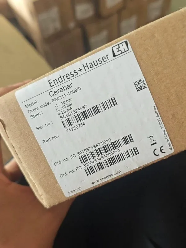 Датчик давления Endress+Hauser PMC11-AA1U1PBWBJA (PMC11-1009/0) Pressure Transmi — фото лота 1