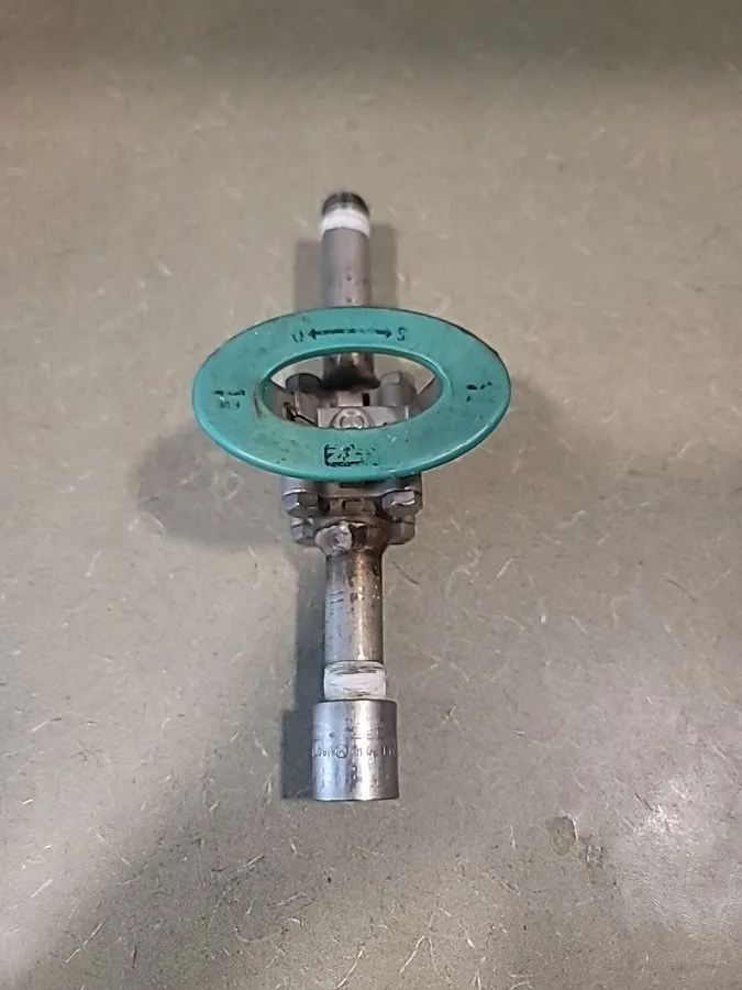 Клапан Kitz Ball Valve Stainless Steel AKU3THZM-FSO 1500 329 3/4" x 1/2" TRIM316 — фото лота 1