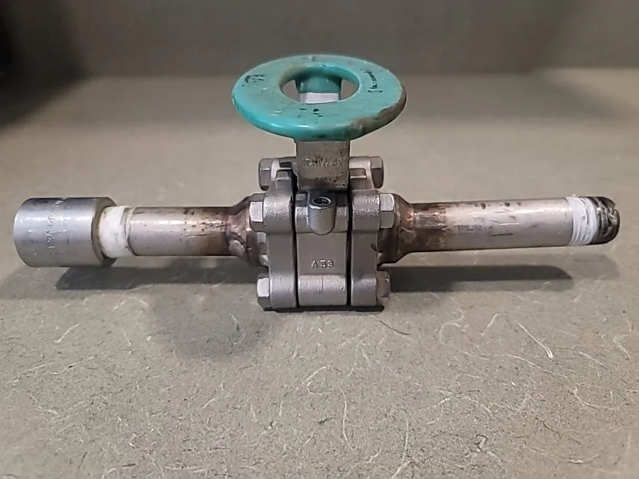 Клапан Kitz Ball Valve Stainless Steel AKU3THZM-FSO 1500 329 3/4" x 1/2" TRIM316 — фото лота 2