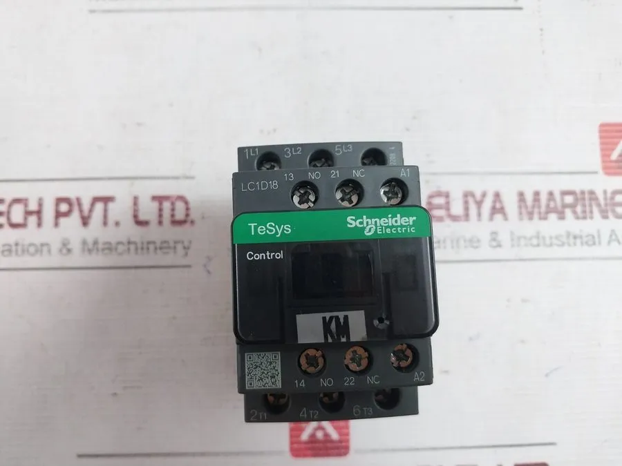 Контактор Schneider Electric LC1D18 Tesys Contactor IEC 60947-4-1 AC3 380V 690V 