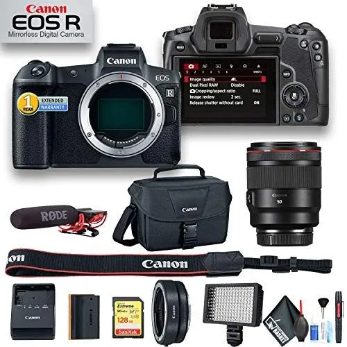 Фотокамера Canon EOS R Mirrorless Camera (3075C002) + Canon RF 24-70mm + More — фото лота 1