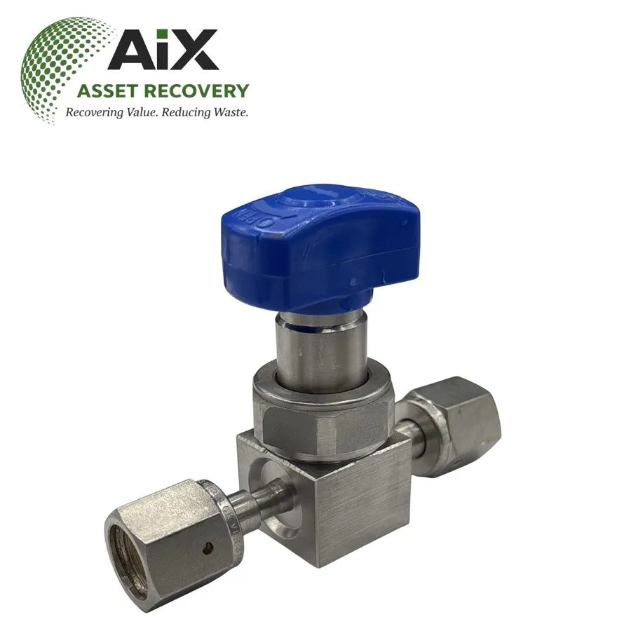 Клапан Swagelok 6LVV-DPFR4-P Diaphragm Valve 1/4" FVCR Stainless Steel