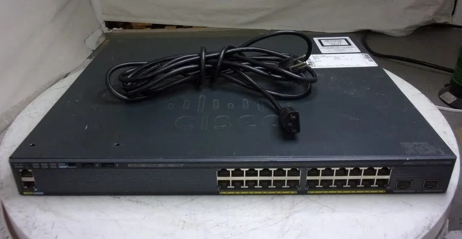 Коммутатор Cisco 2960-X Series 24 Port 370W PoE+ Switch, WS-C2960X-24PD-L
