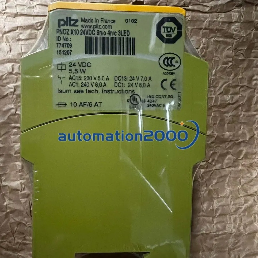 Реле безопасности Pilz PNOZ X10 24VDC Safety Relay 2494