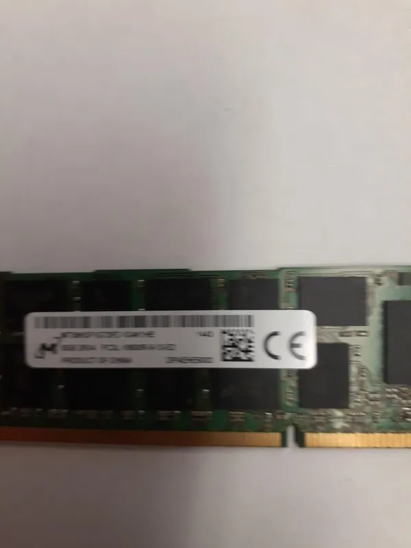 Модуль памяти MICRON MT36KSF2G72PZ 16GB 2RX4 PC3L-10600R-9-13-E2 Server RAM — фото лота 1