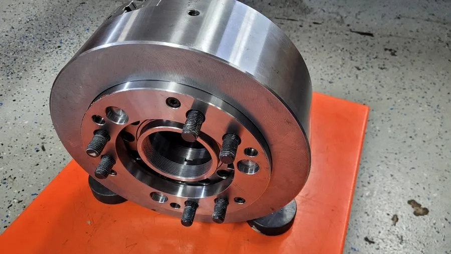 Режущий инструмент LMC PC-12-93-02, 12" lathe chuck, A2-8 or A2-6 you specify — фото лота 1