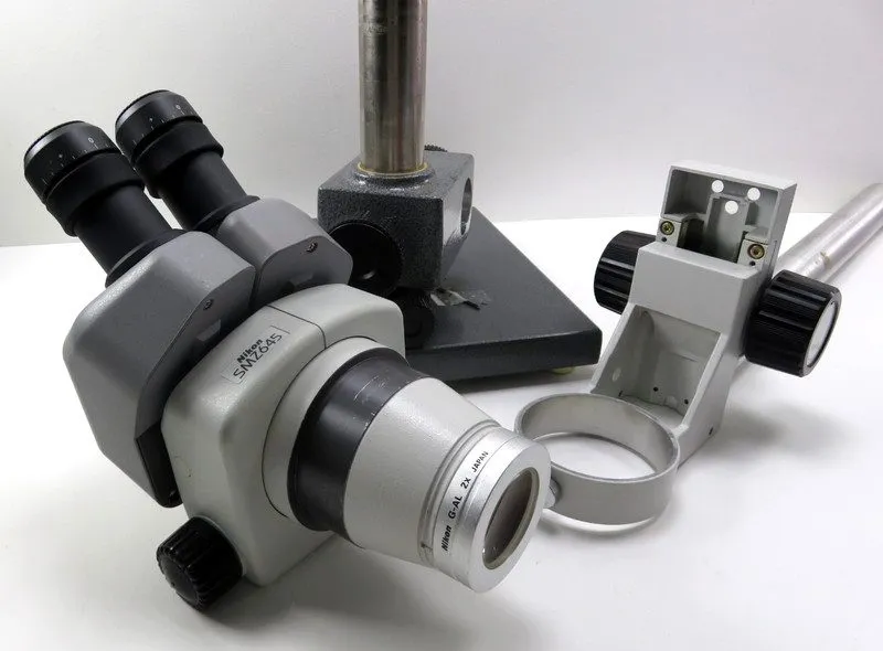 Микроскоп Nikon C-W10XA/22 stereo microscope SMZ645 with 10 times eyepiece