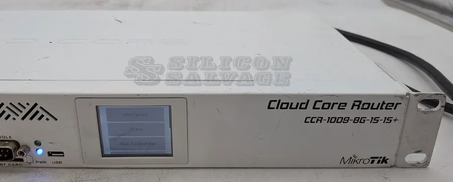 Маршрутизатор Mikrotik CCR1009-8G-1S-1S+ 8-Port 10/100 Wired Router