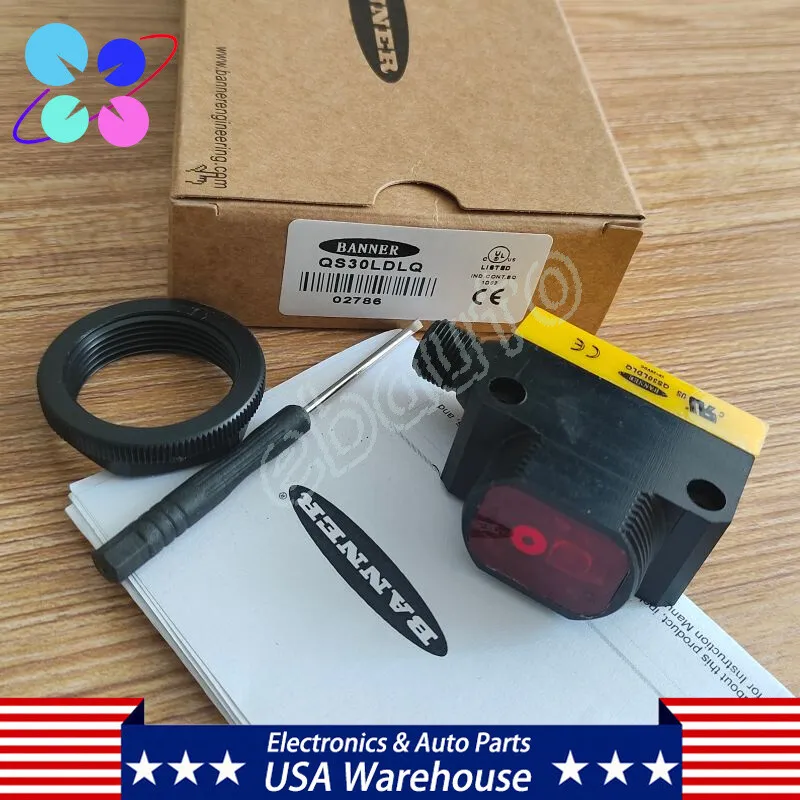 Фотоэлектрический датчик Banner QS30LDLQ Photoelectric Sensor Switch 10-30 VDC