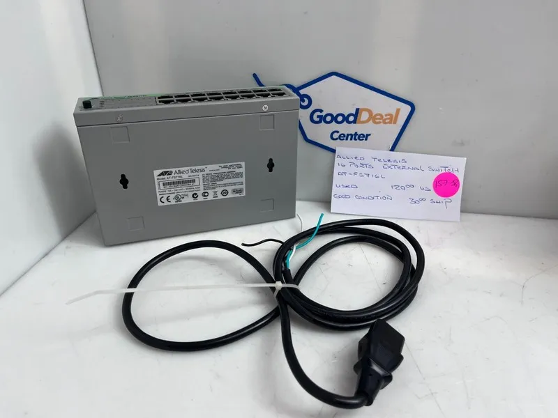 Коммутатор Allied Telesis AT-FS716L 16-port Ethernet Switch 100-240VAC