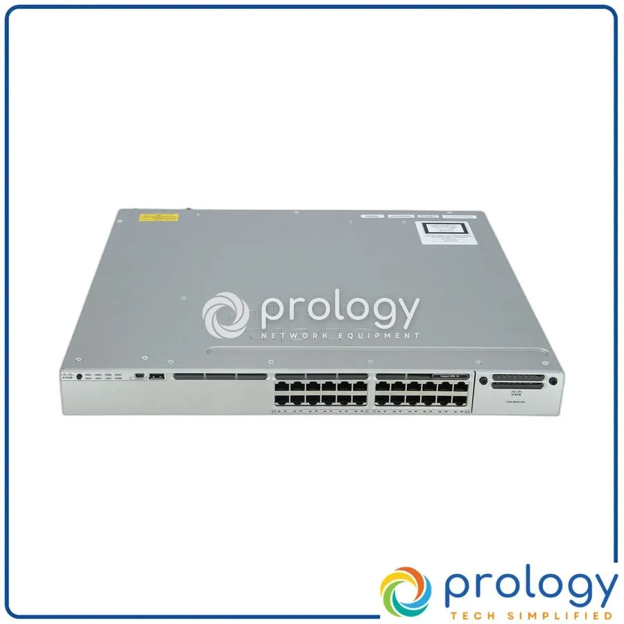 Коммутатор Cisco Catalyst WS-C3850-24T-E Switch 24 Port Gigabit 350W 30 DAYS