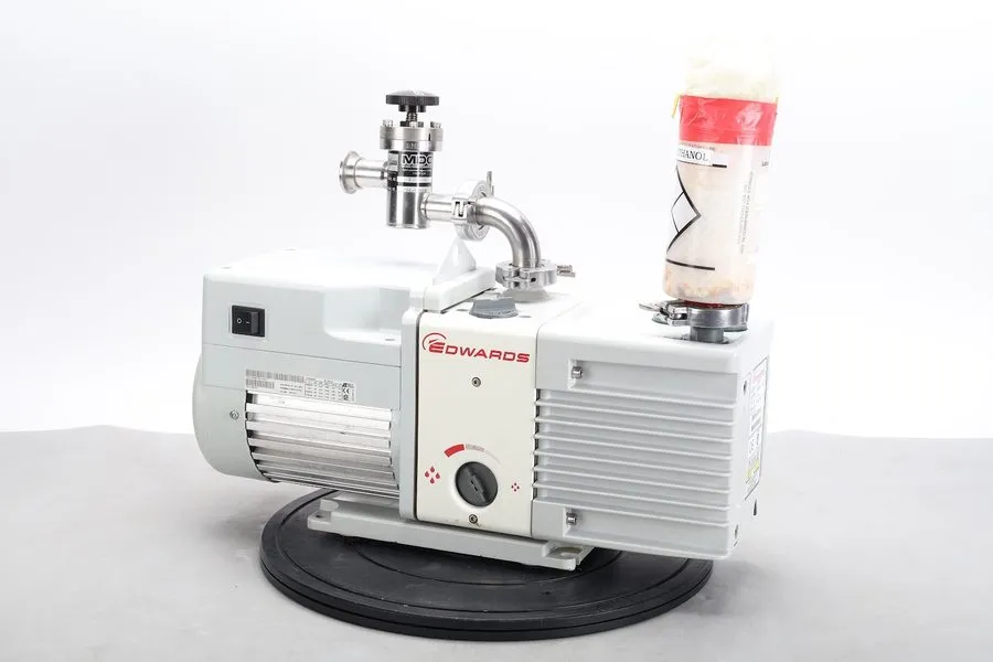 Насос Edwards RV12 Rotary Dual Vane Vacuum Pump With KIV-100 High Vacuum Manual  — фото лота 4
