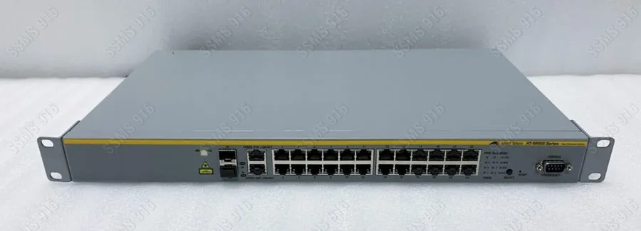 Коммутатор Allied Telesis AT-8000S/24 Network Switch 100-240V AC 1.5A 50-60Hz 24 — фото лота 1