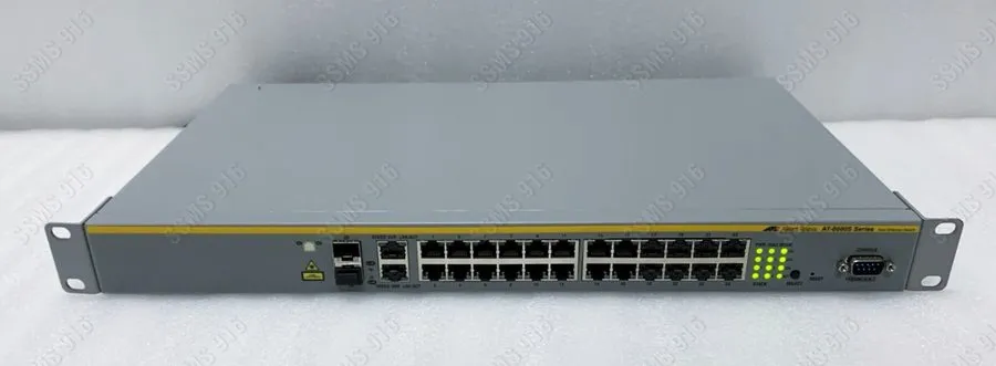 Коммутатор Allied Telesis AT-8000S/24 Network Switch 100-240V AC 1.5A 50-60Hz 24 — фото лота 3