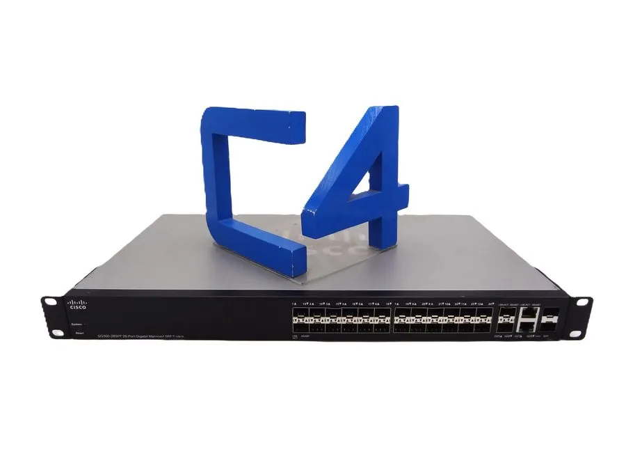 Коммутатор Cisco SG300-28SFP-K9 28-Port Gigabit PoE+ Managed Switch