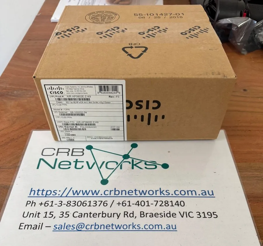 Антенна Cisco AIR-AP3802E-Z-K9 802.11ac W2 AP w/CA; 4x4:3; Mod; Ext Ant; mGig Z 