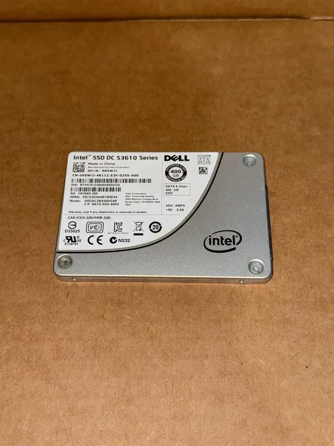 SSD-накопитель Intel DC S3610 400GB 2.5" SATA 6Gb/s Enterprise SSD SSDSC2BX400G4