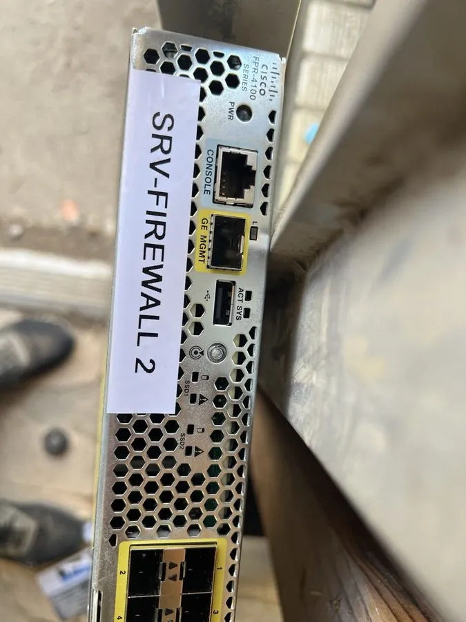 Межсетевой экран Cisco Firepower Firewall FPR-4110-K9 Security Appliance THNSN82