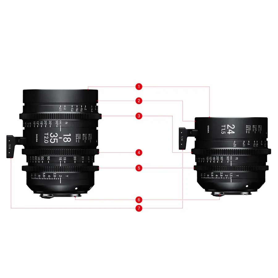 Объектив Sigma 20MM T1.5 Cine Lens для Sony/Canon Camera Mount 4412966 4412967 — фото лота 1