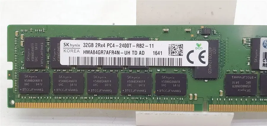 Модуль памяти HP 32GB (64GB) DDR4-2400 PC4-2400T 2Rx4 RDIMM 809083-091 819412-00 — фото лота 2