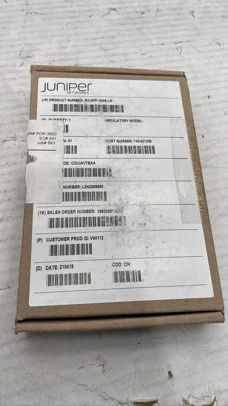 Трансивер Juniper EX-SFP-10GE-LR compatible 10GE 740-021309 SFP+LR 1310nm LC 10k — фото лота 2
