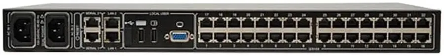 KVM-переключатель Tripp Lite 32-Port Cat5 1U Rack-Mount KVM Switch with IP Remot — фото лота 1