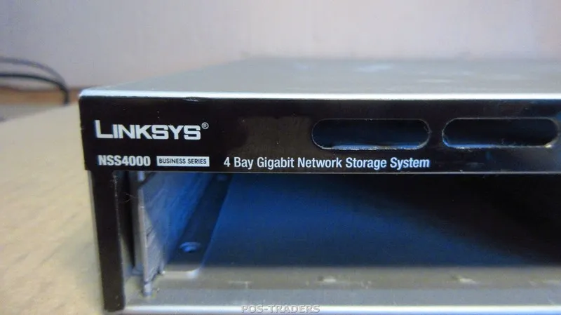 Коммутатор Linksys NSS4000 4-Bay Gigabit Network RAID Storage System Chassis EXC — фото лота 2