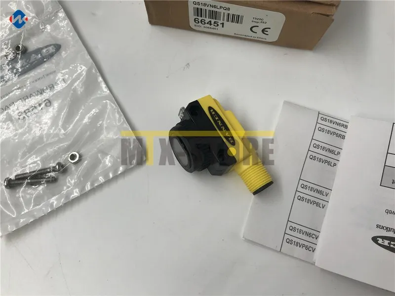 Фотоэлектрический датчик Banner QS18VN6LPQ8 Photoelectric Sensor 10-30VDC, 3500m
