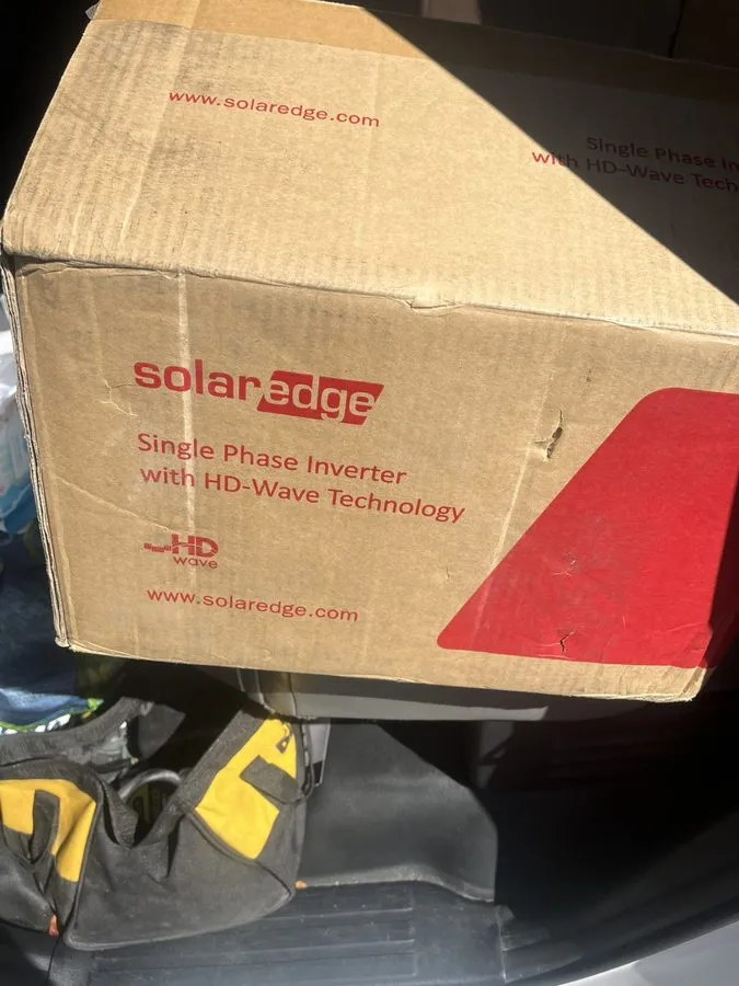 Инвертор SolarEdge 6.0kW HD-Wave Inverter SE6000H-US000BNU4 — фото лота 4
