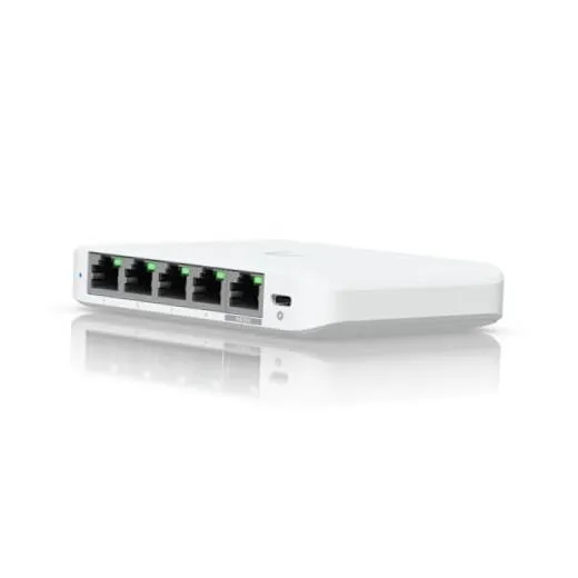 Коммутатор Ubiquiti Flex Mini 2.5G, 5-port 2.5G PoE Switch (USW-Flex-2.5G-5)