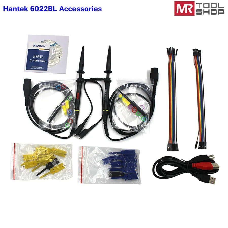 Осциллограф Hantek 6022BE 2CH FFT 20Mhz 48MSa/s PC Based USB Digital Storage Osc