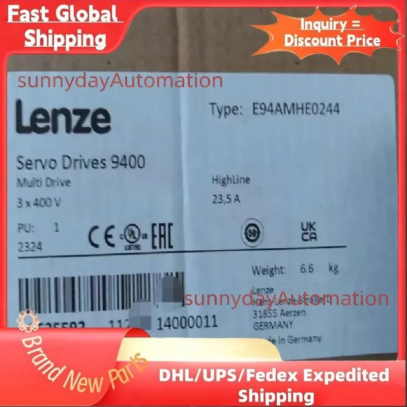 Сервопривод E94AMHE0244 LENZE E94AMHEO244 Servo Drive